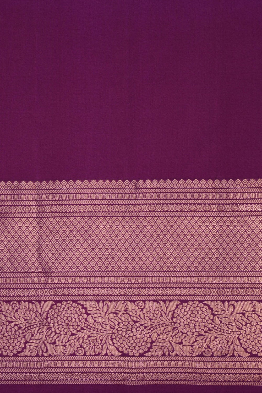 Purple South Silk Saree