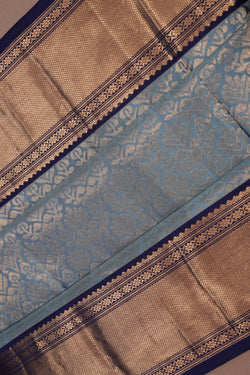 Image of Grey South Silk Saree