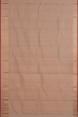 Image of Off-White South Silk Saree