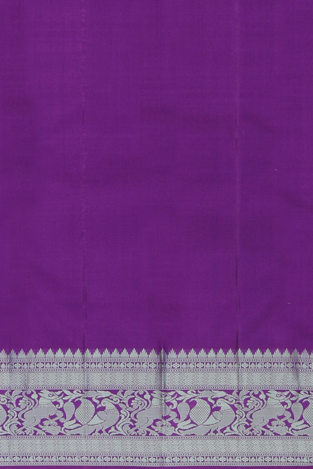 South Silk Purple Saree