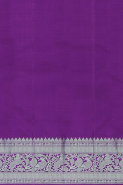 Image of South Silk Purple Saree