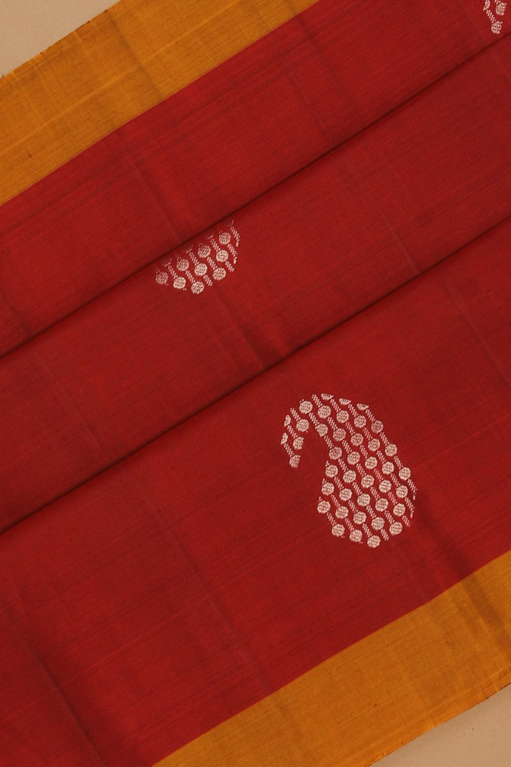 South Silk Maroon Saree