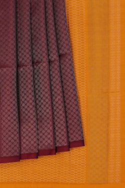 Image of Maroon South Silk Saree