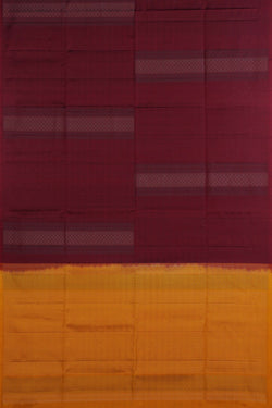 Image of Maroon South Silk Saree