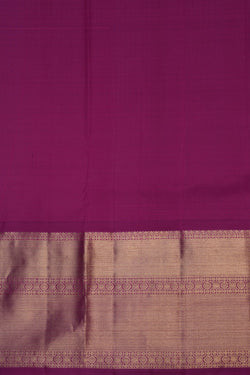 Image of Kanchipattu Turquoise Blue Pavada Unstitched Set