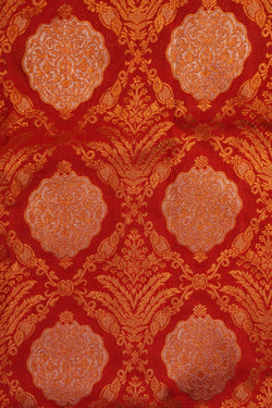 Image of Kanchipattu Brocade Red Saree