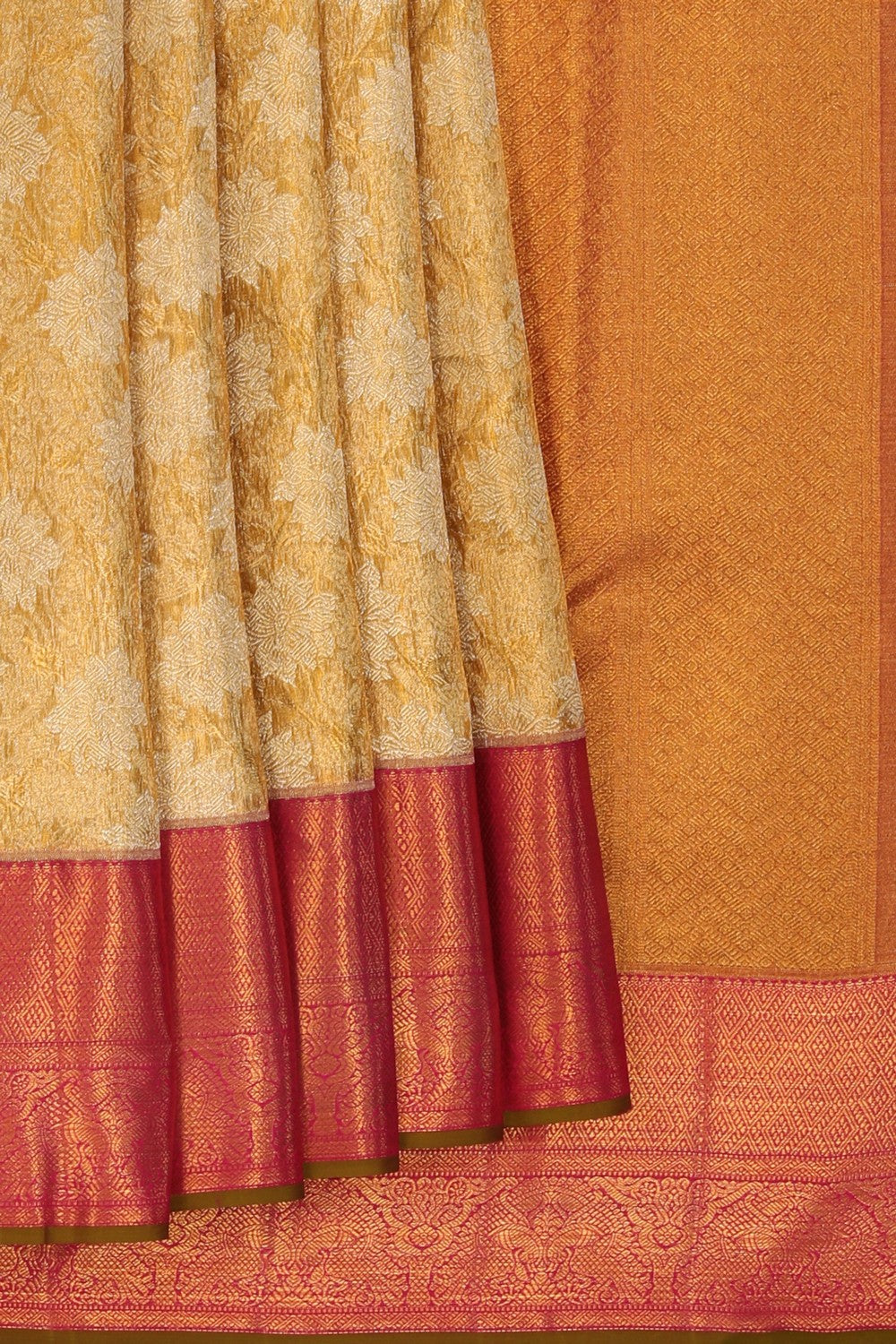 Image of Kanchipattu Tissue Brocade Saree