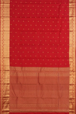 Image of Kanchi Silk Red Saree