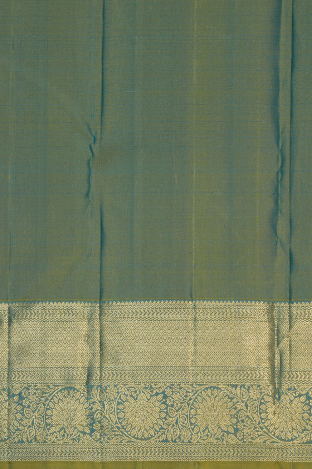 Kanchi Silk Blue Saree