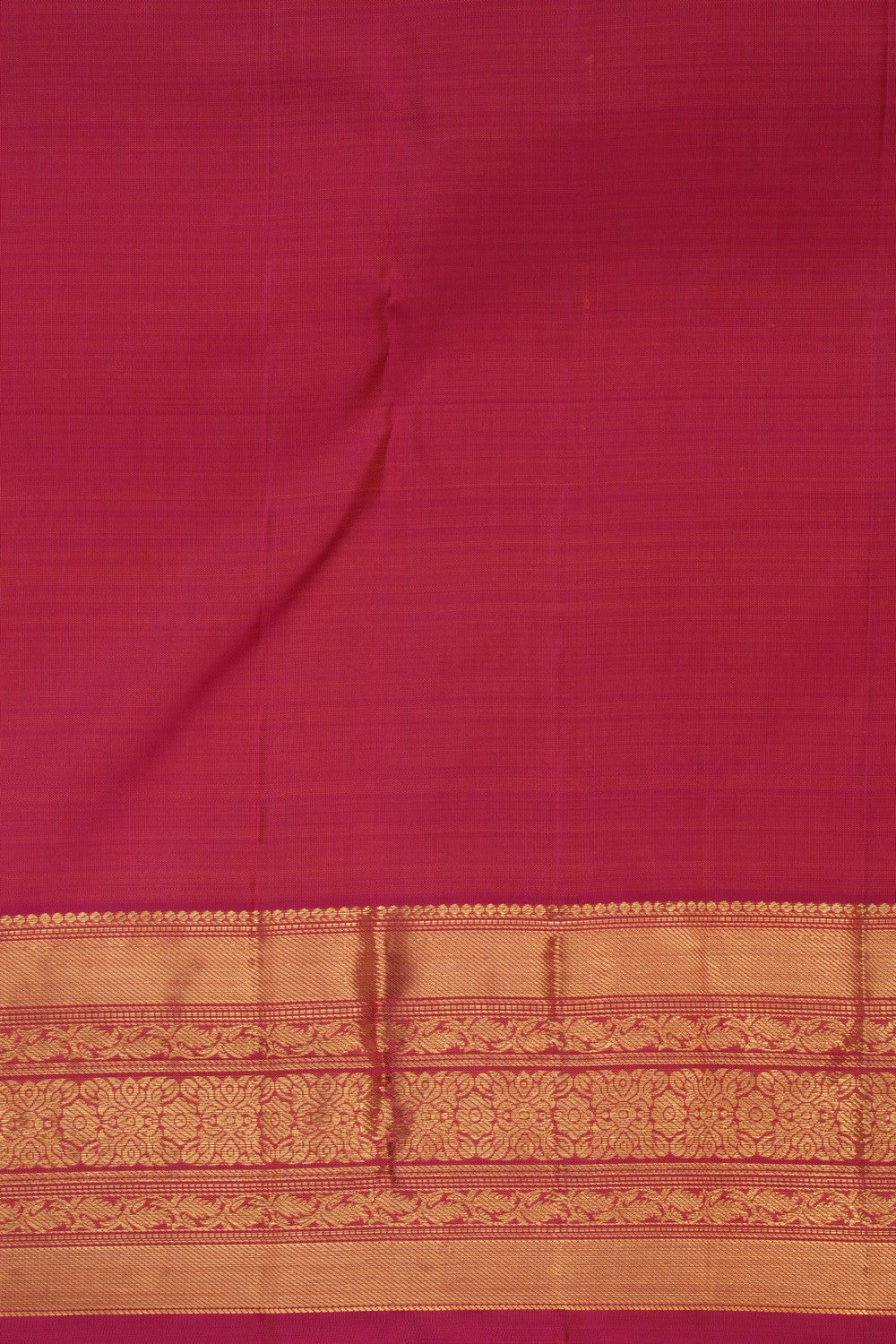 Image of Kanchi Silk Orange Saree