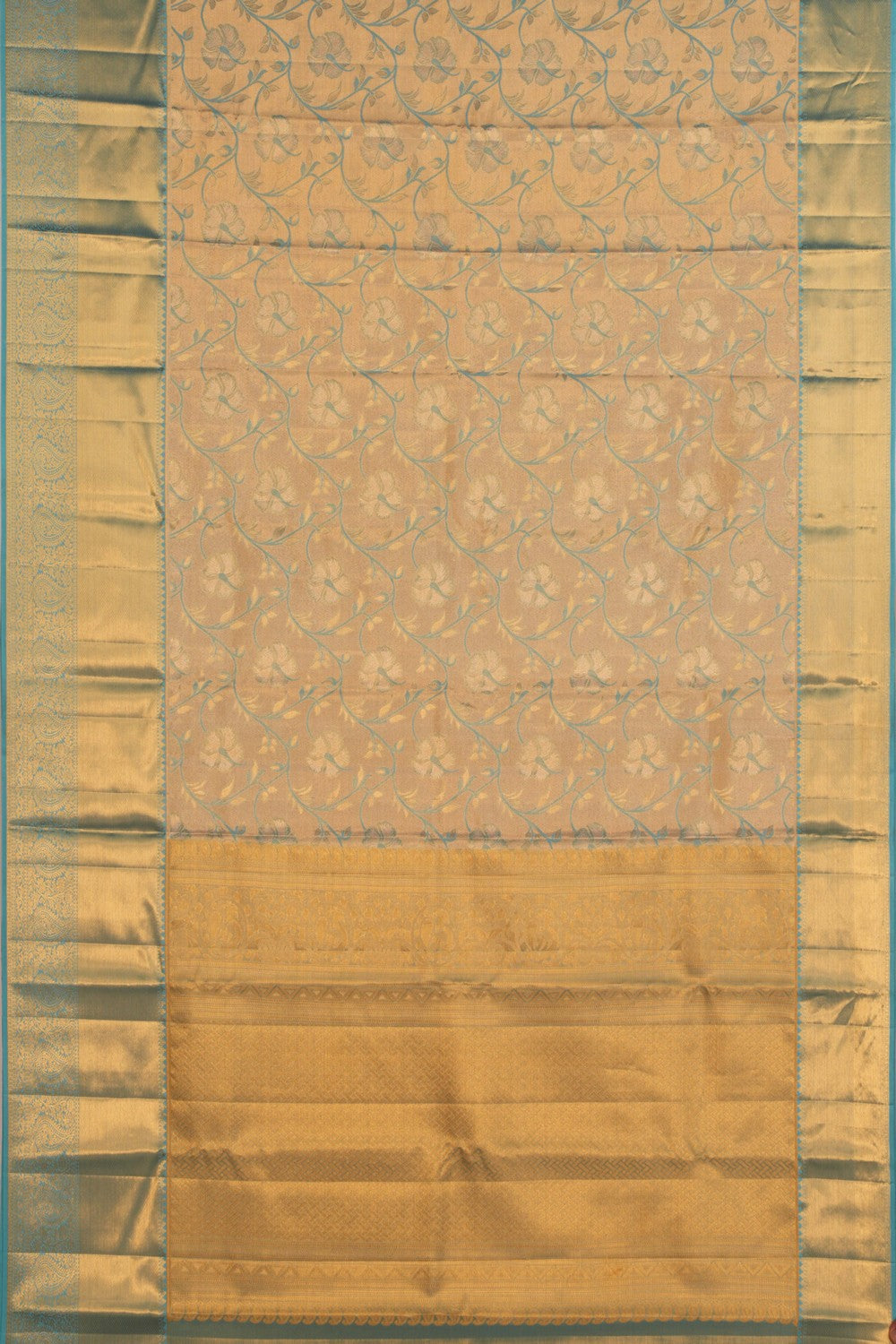 Image of Kanchipattu Tissue Brocade Saree