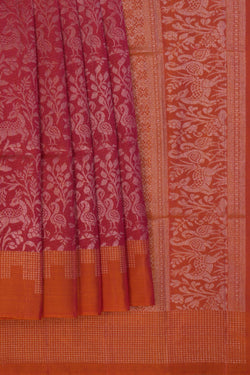 Image of South Silk Pink Saree