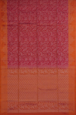 Image of South Silk Pink Saree