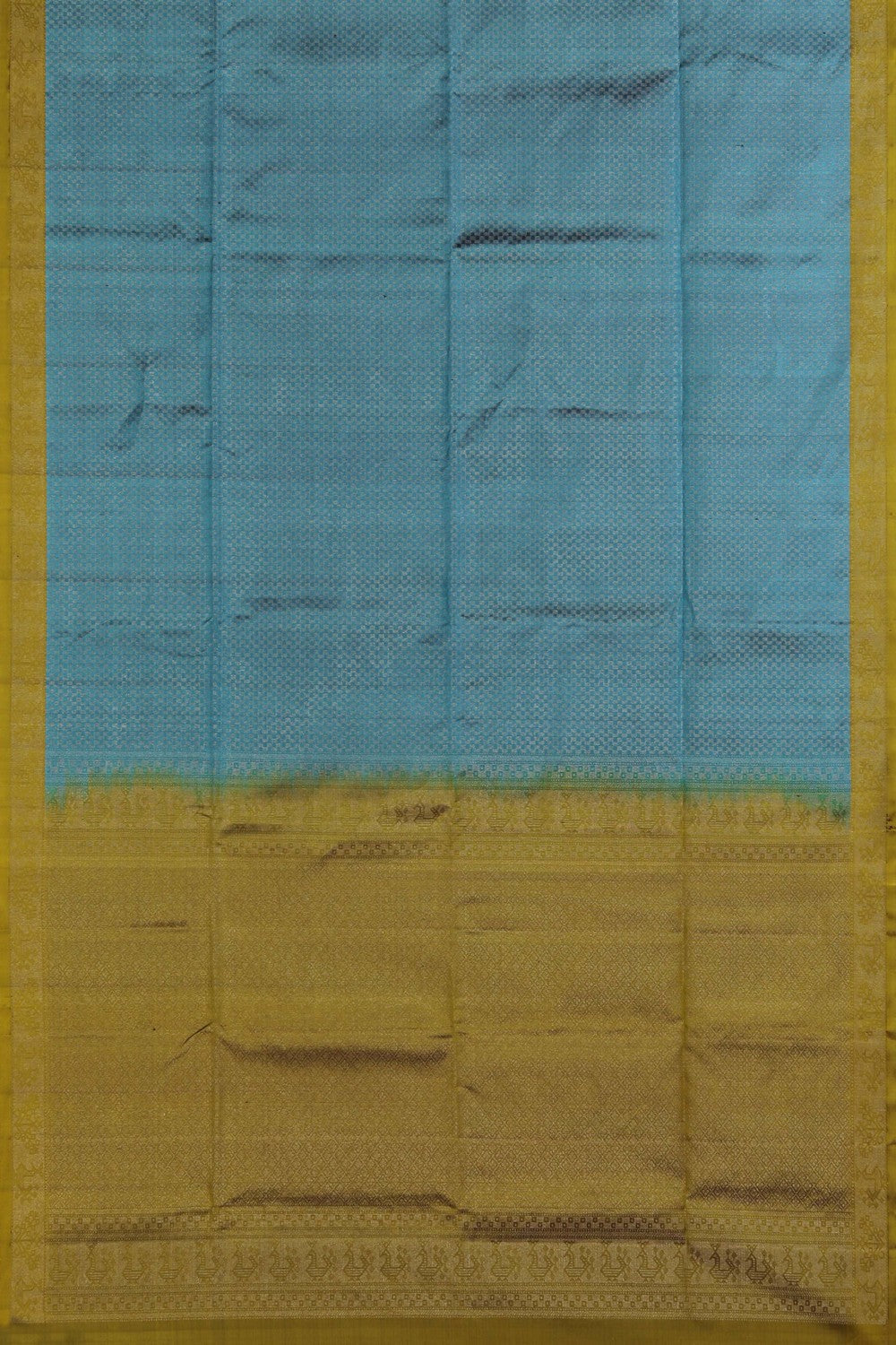 Image of South Silk Blue Saree