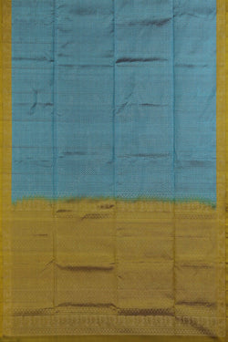 Image of South Silk Blue Saree