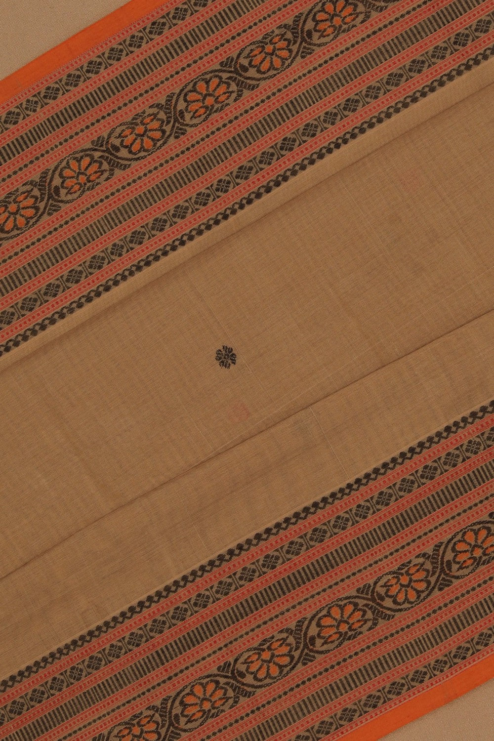 Image of South Cotton Beige Saree