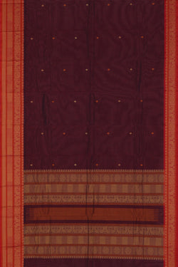Image of South Cotton Violet Saree