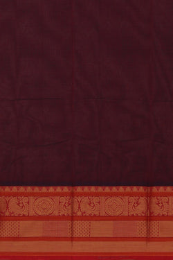 Image of South Cotton Violet Saree