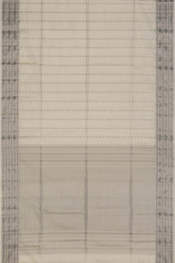 Image of A Classy Off-White South Silk Saree