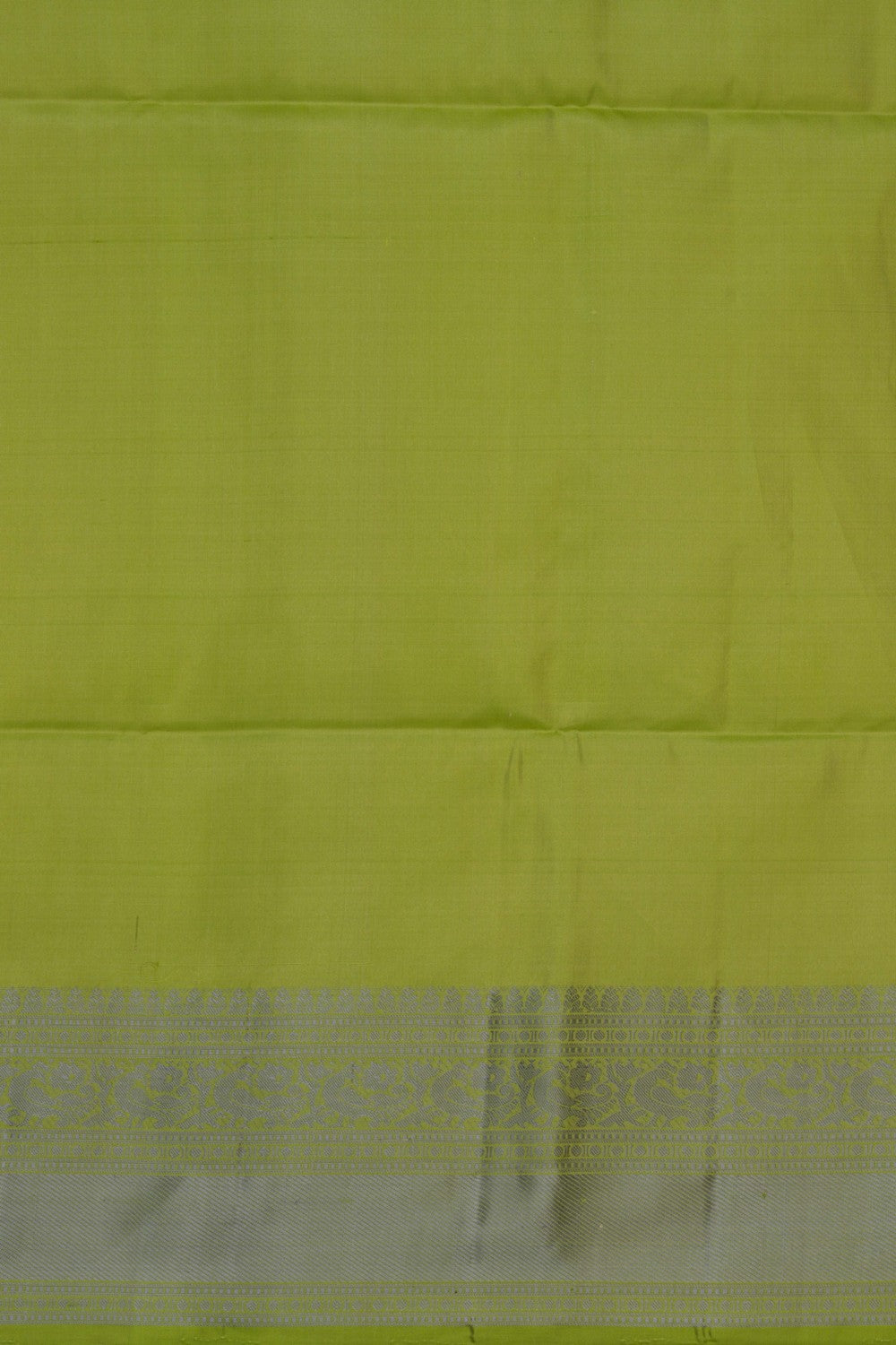 A Sage Green South Silk Saree