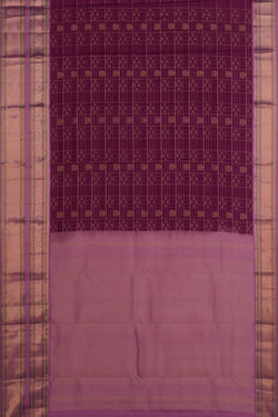 Image of Purple South Silk Saree