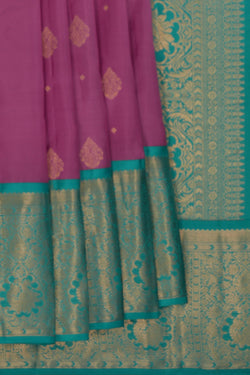 Image of Purple South Silk Saree
