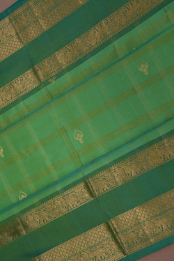 Image of South Silk Sea Green Saree