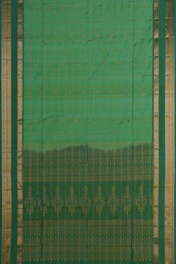 Image of South Silk Sea Green Saree