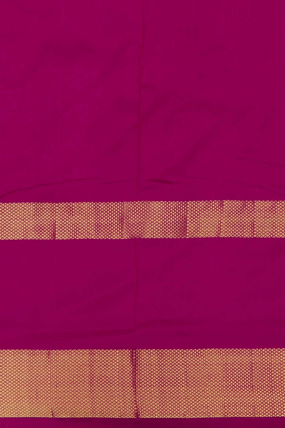 Image of Pochampally Silk Pavada Unstitched Set