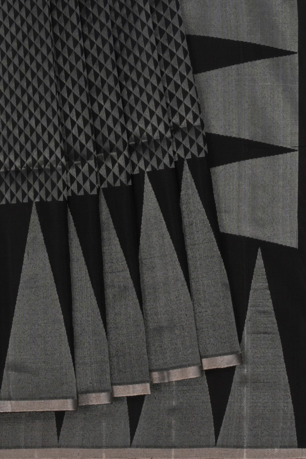 Image of South Silk Black Saree