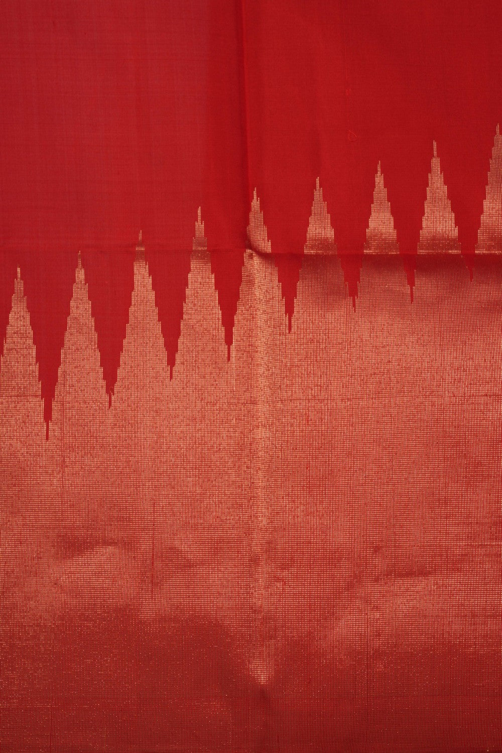 South Silk Red Saree
