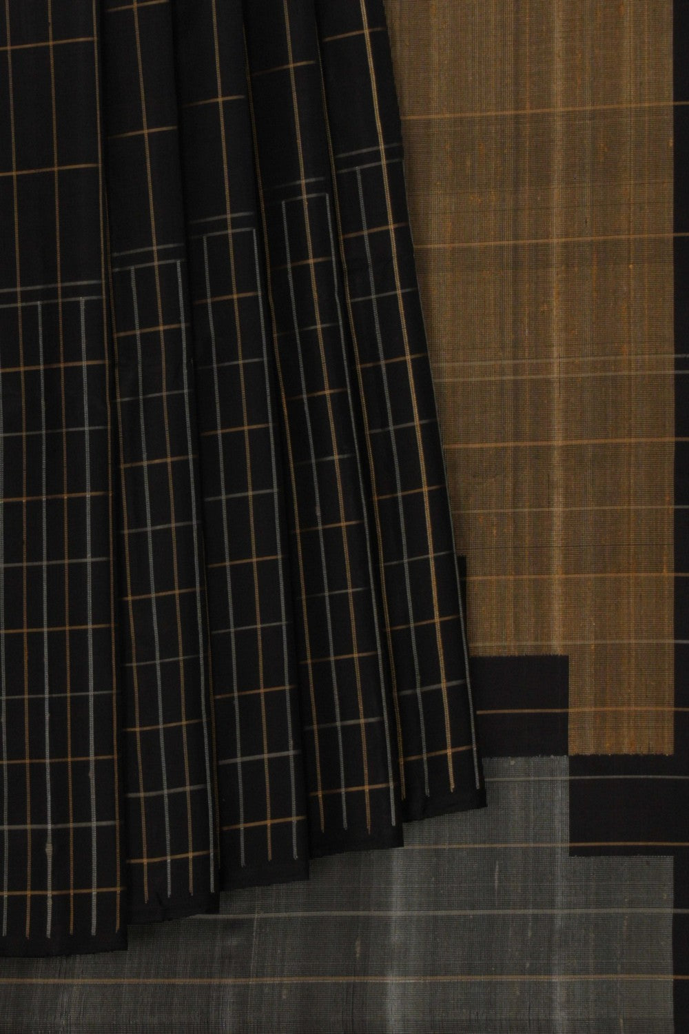 Image of South Silk Black Saree