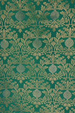 Image of Sea Green Brocade Kanchipattu Saree