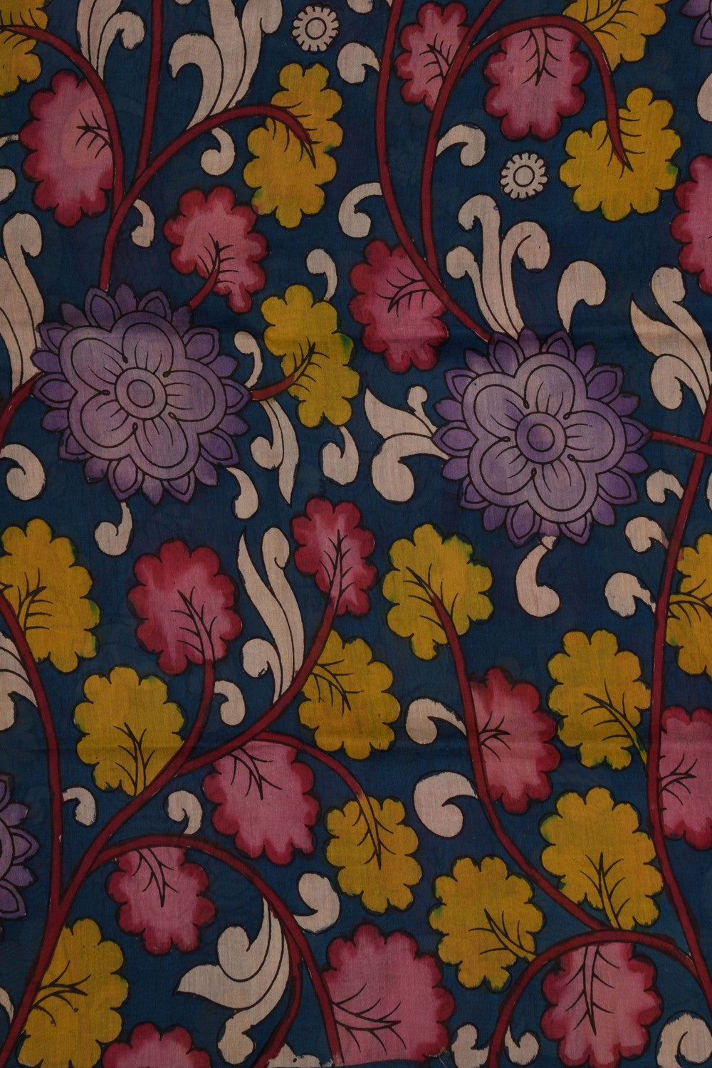 Image of Kalamkari Hand-Painted Dupatta