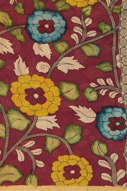 Image of Kalamkari Hand-Painted Dupatta