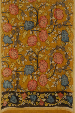 Image of Kalamkari Hand-Painted Dupatta
