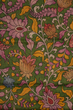 Image of Kalamkari Hand-Painted Dupatta