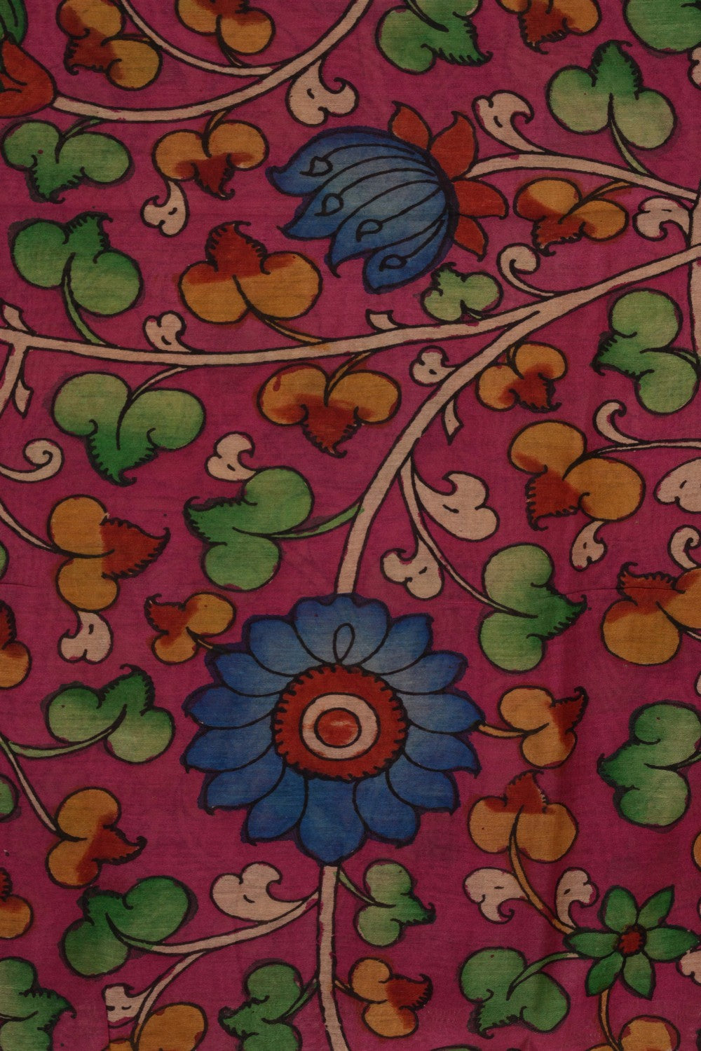 Kalamkari Hand-Painted Dupatta