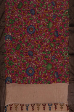 Image of Kalamkari Hand-Painted Dupatta