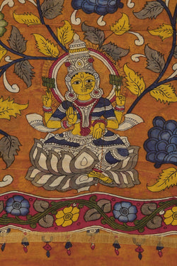 Image of Kalamkari Hand-Painted Dupatta