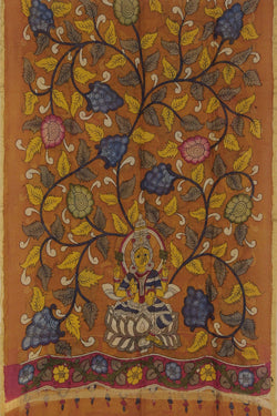Image of Kalamkari Hand-Painted Dupatta