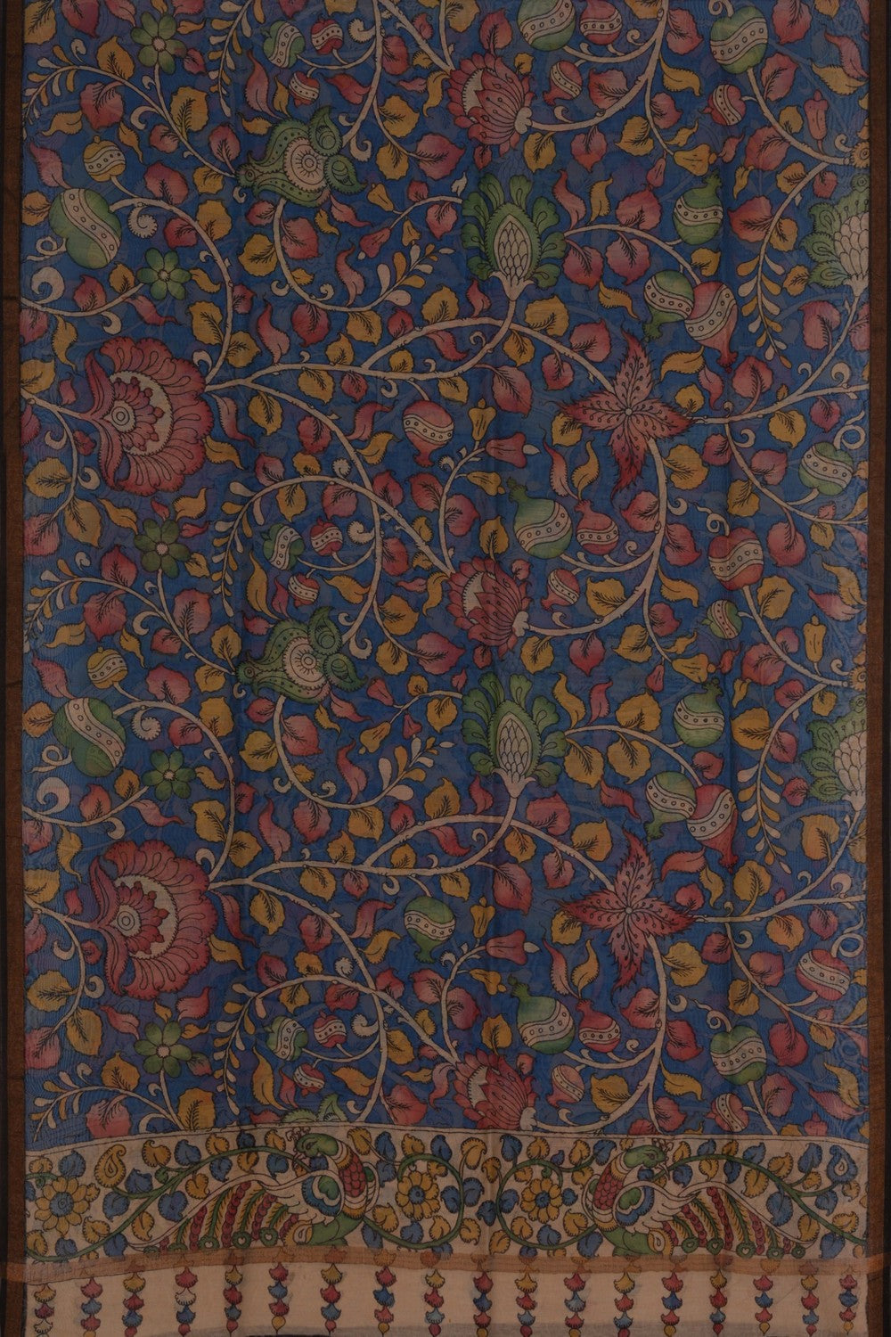 Image of Kalamkari Hand-Painted Dupatta