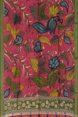 Image of Kalamkari Hand-Painted Dupatta