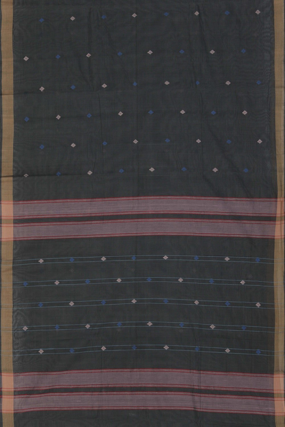 Image of South Cotton Grey Saree