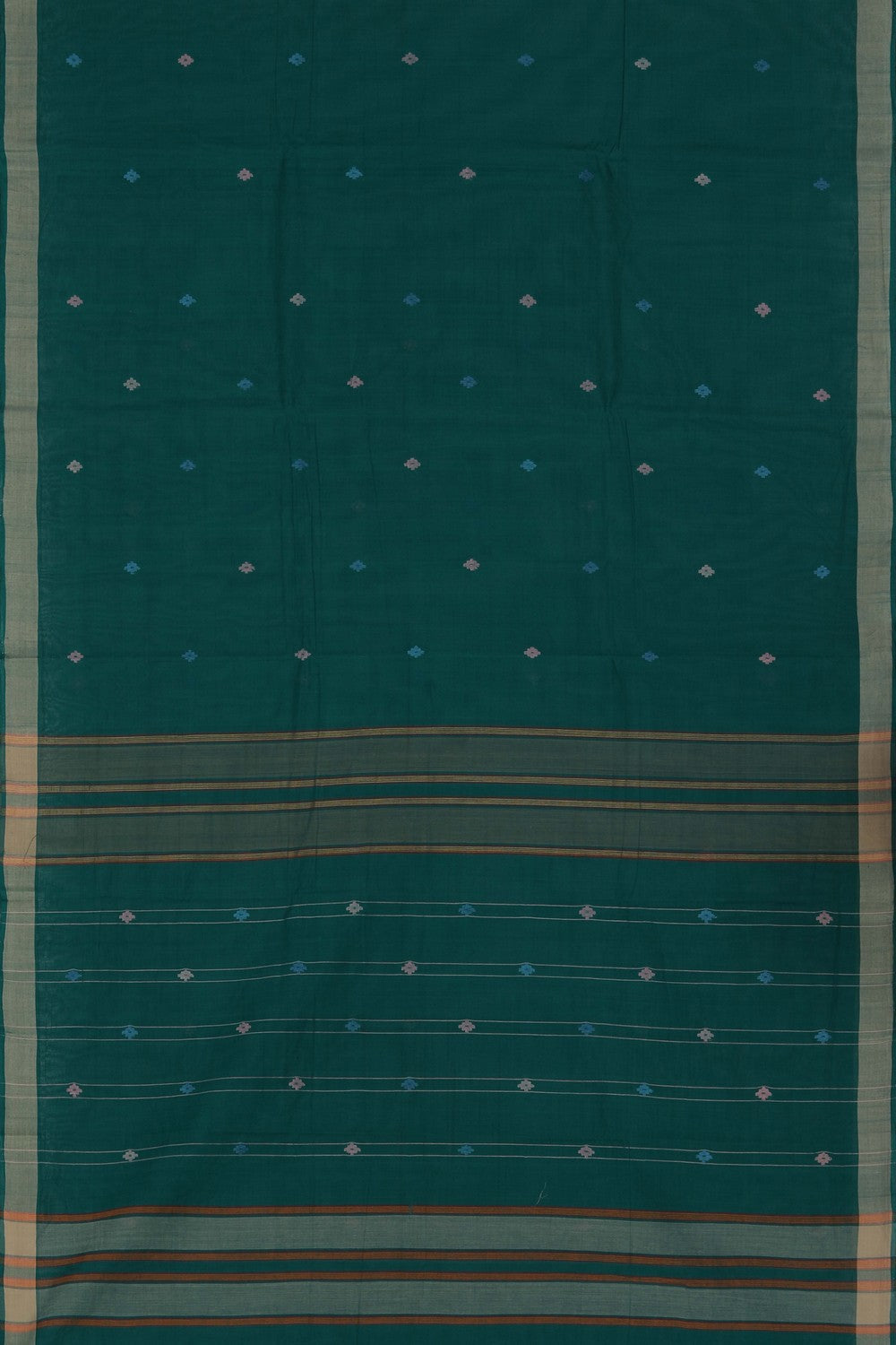 Image of South Cotton Green Saree