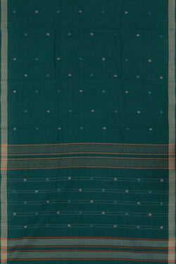 Image of South Cotton Green Saree