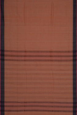 Image of South Cotton Peach Saree
