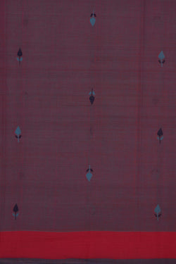 Image of South Cotton Blue Saree