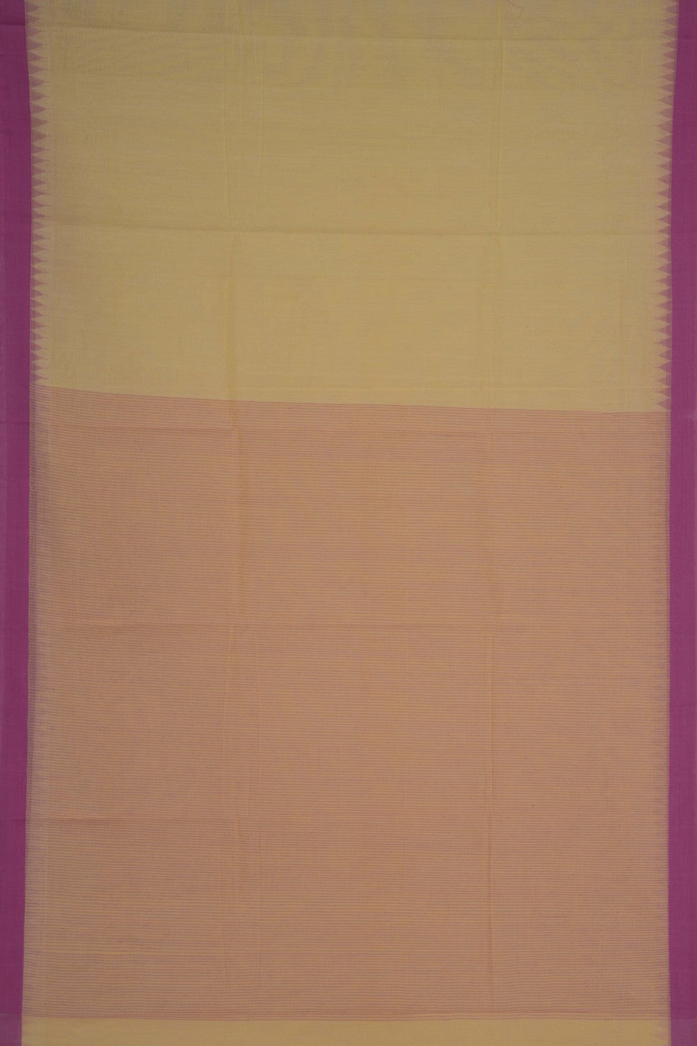 South Cotton Cream Saree