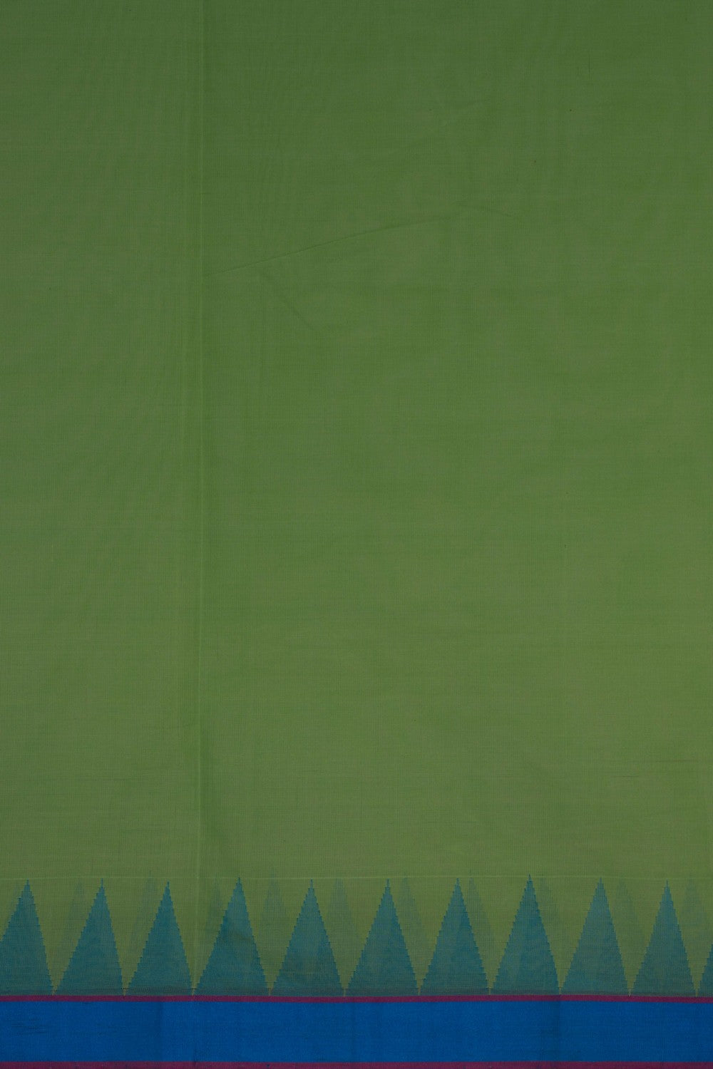 Image of South Cotton Mint Green Saree